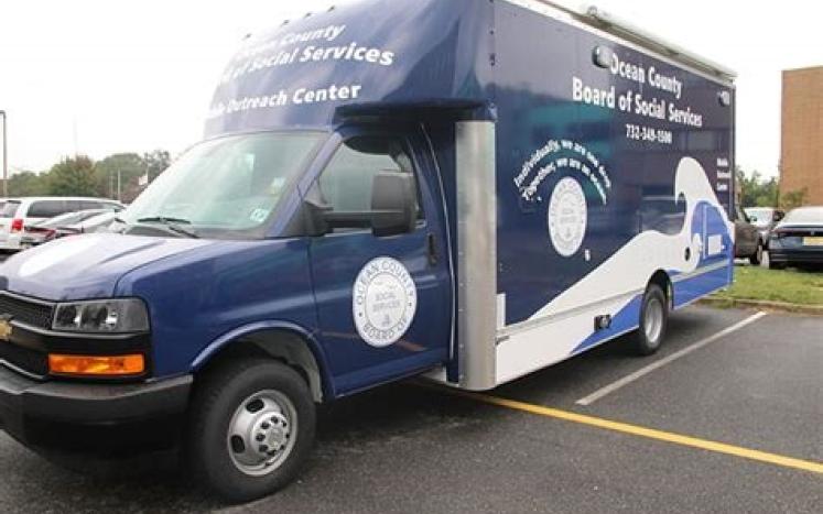 Ocean County Social Services Van