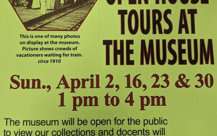 NE Historic Society Tour Schedule